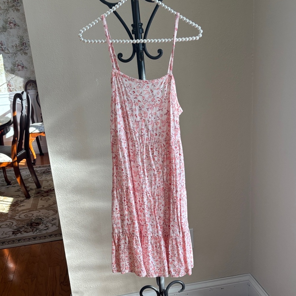 Old‎ Navy Pink Floral Dress💝Women’s Size Small